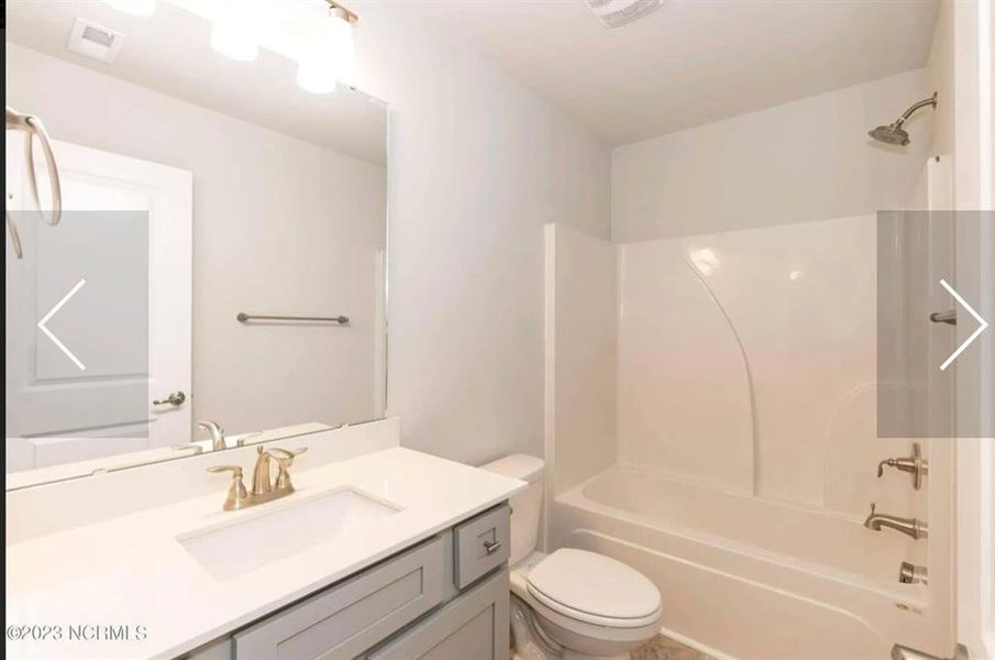 Furnished interior view inside a new home in Thunder Ridge, Dawsonville (Image 3).