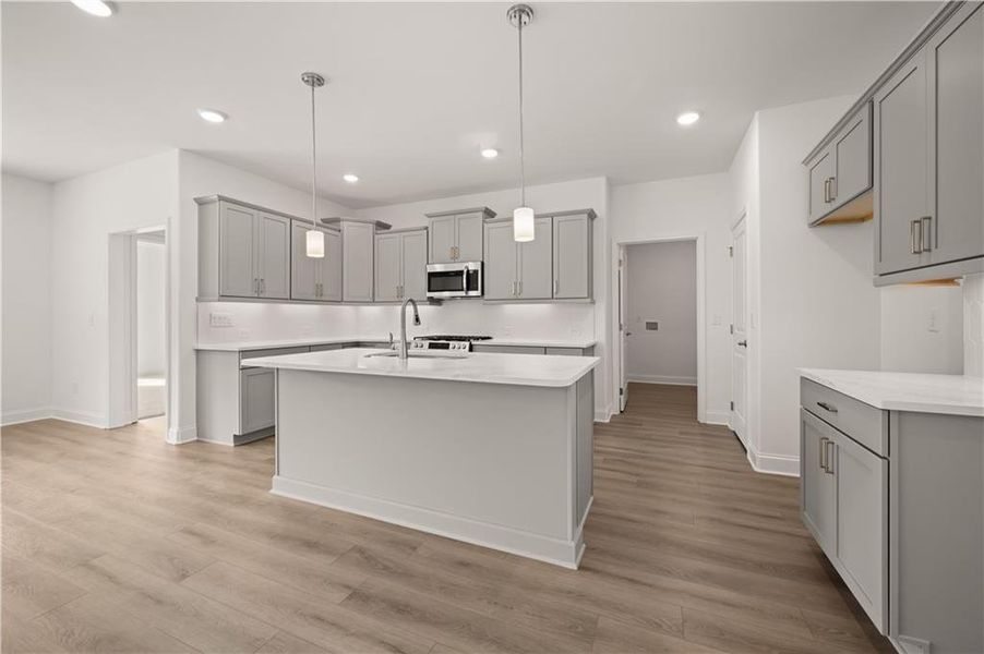 Furnished interior view inside a new home in Echols Farm, Hiram (Image 14).