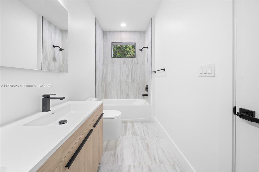 Furnished interior view inside a new home in , Miami (Image 7).