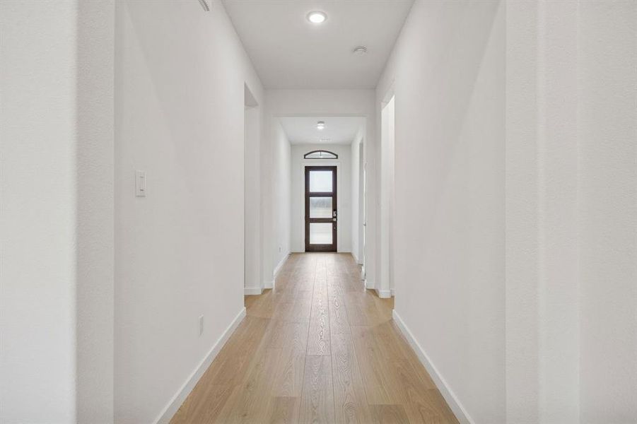 Entryway in the Gilmour II home plan by Trophy Signature Homes – REPRESENTATIVE PHOTO