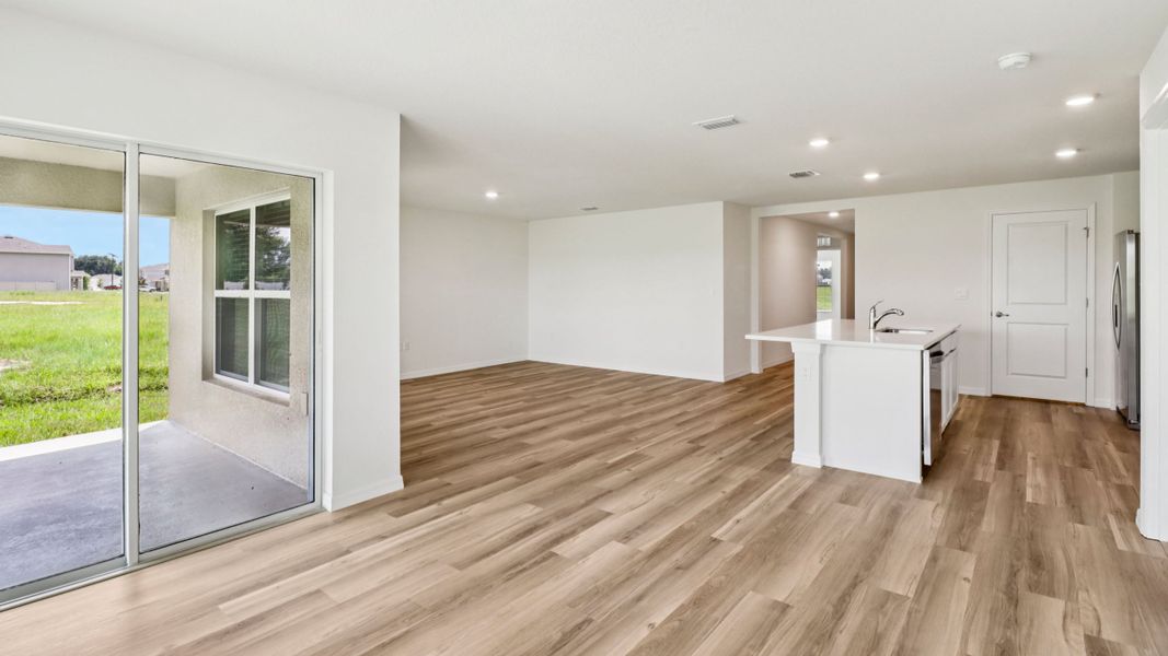 Representative unfurnished interior of a home built from the Aria by D.R. Horton in Triumph South, Wildwood (Image 18). Representative unfurnished interior of a home built from the Aria by D.R. Horton in Triumph South, Wildwood (Image 18).
