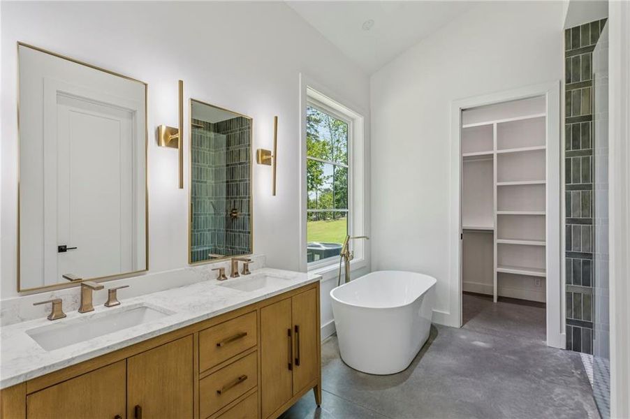 Furnished interior view inside a new home in , Marietta (Image 6).
