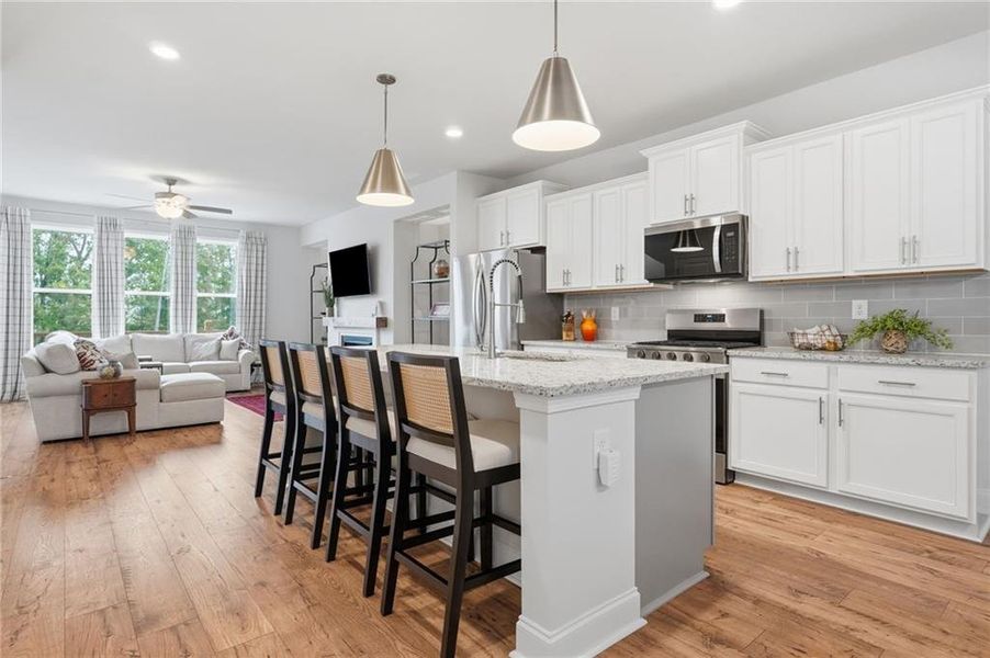 Furnished interior view inside a new home in , Sugar Hill (Image 13).