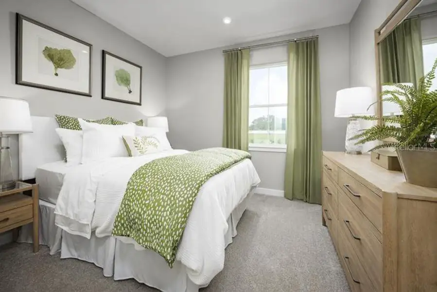 Furnished interior view inside a new home in Cedar Landings, Leesburg (Image 8).