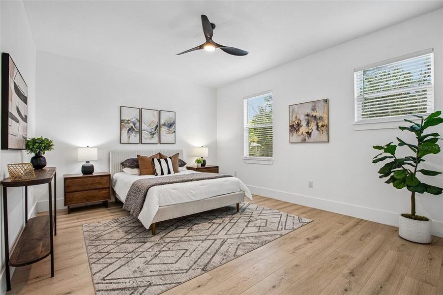 Furnished interior view inside a new home in , Tampa (Image 39).