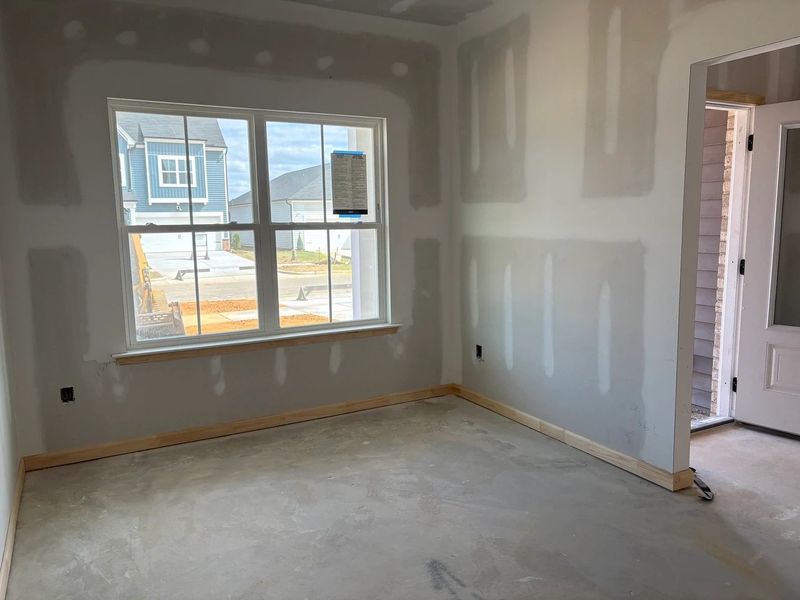 In-progress construction of a new home in Crescent Mills, Wilson's Mills, NC (Image 5).