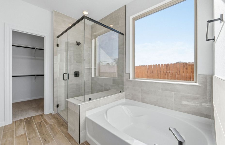 Furnished interior view inside a new home in Saddleback at Santa Rita Ranch, Liberty Hill (Image 11).