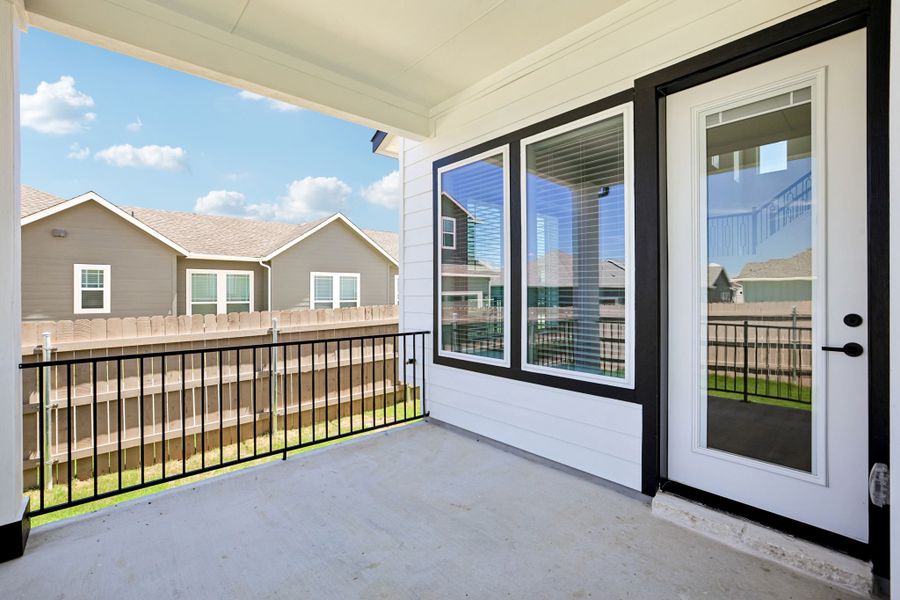 Representative exterior details of a home built from the Denali by Pacesetter Homes in Easton Park, Austin (Image 25).