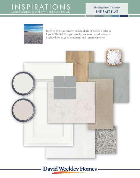 The Salt Flat Inspirations