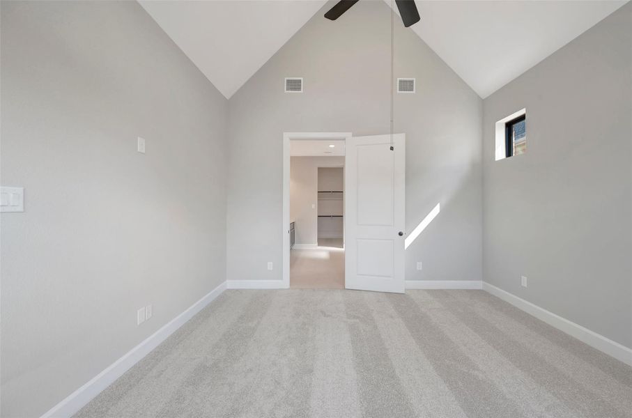 Spacious, unfurnished interior of a new home in The Highlands Encore - Tranquil Collection, Porter (Image 15).
