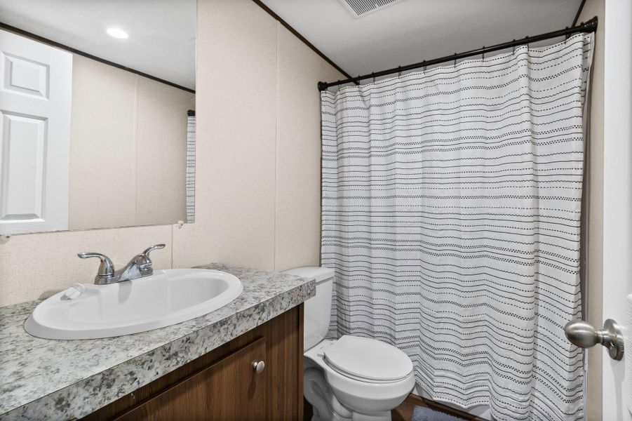 Furnished interior view inside a new home in , Livingston (Image 24).