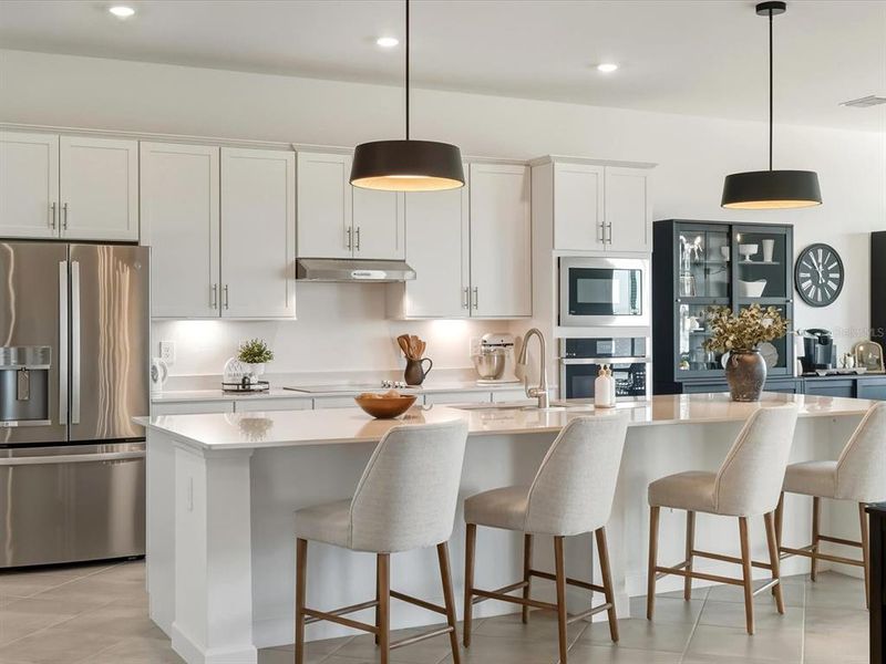 Furnished interior view inside a new home in , Englewood (Image 18).