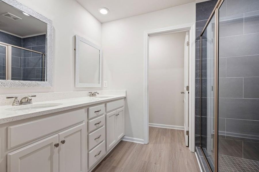 Furnished interior view inside a new home in , Canton (Image 11). Furnished interior view inside a new home in , Canton (Image 11).