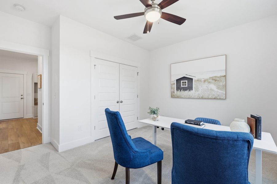 Furnished interior view inside a new home in , Summerville (Image 30).