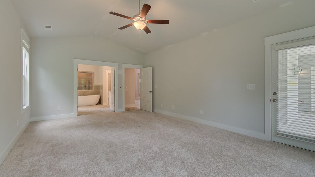 Representative furnished interior of a home built from the Emerson II by DRB Homes in Saddleridge, Senoia (Image 6). Representative furnished interior of a home built from the Emerson II by DRB Homes in Saddleridge, Senoia (Image 6).