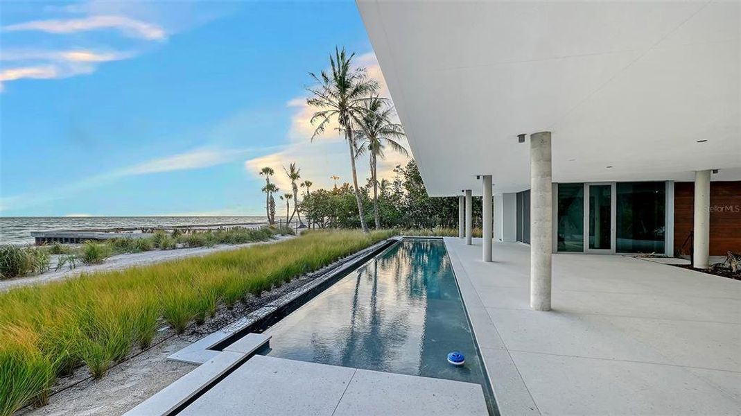 Exterior details and patio area of a home in , Longboat Key (Image 22).
