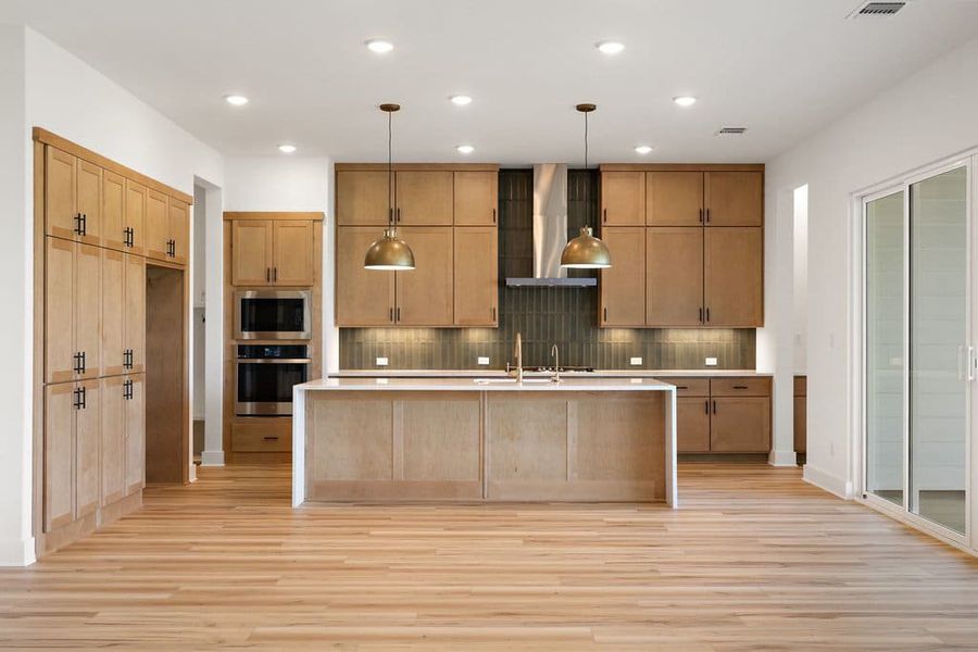 Furnished interior view inside a new home in Lariat, Liberty Hill (Image 11).