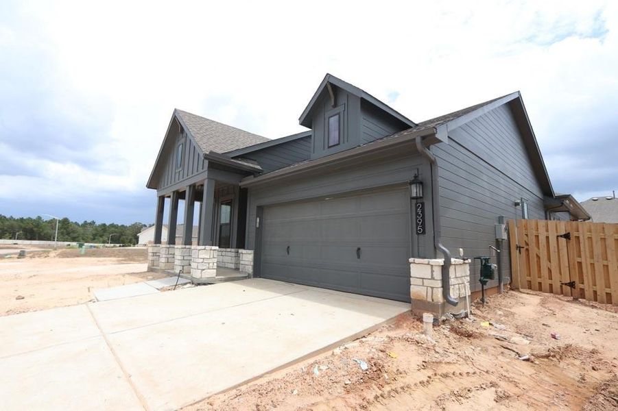 Exterior details and patio area of a home in Colton 45' Homesites, Todd Mission (Image 3). Exterior details and patio area of a home in Colton 45' Homesites, Todd Mission (Image 3).