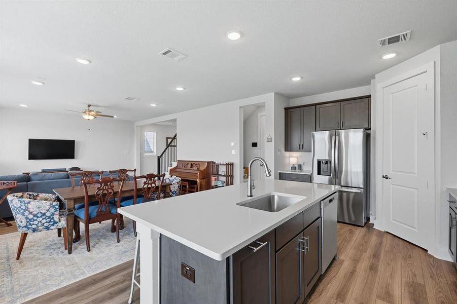Furnished interior view inside a new home in , Argyle (Image 9). Furnished interior view inside a new home in , Argyle (Image 9).