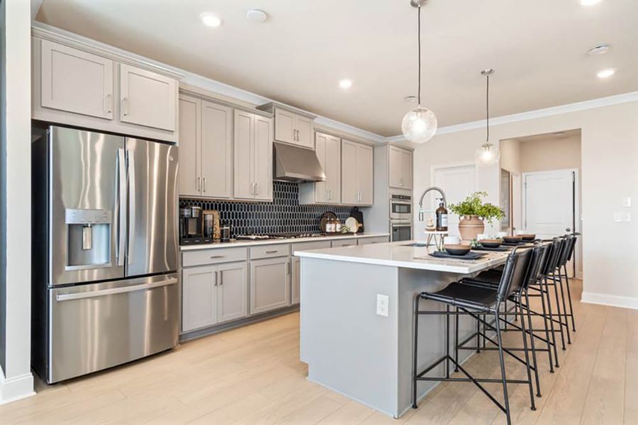 Furnished interior view inside a new home in Nichols Farm, Dacula (Image 15).
