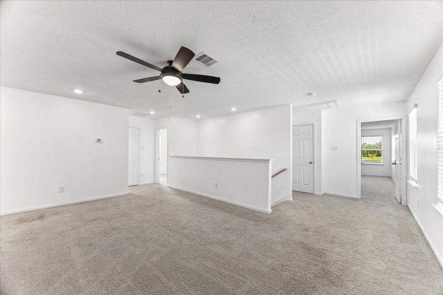 Spacious, unfurnished interior of a new home in Grace Landing, Willis (Image 15). Spacious, unfurnished interior of a new home in Grace Landing, Willis (Image 15).