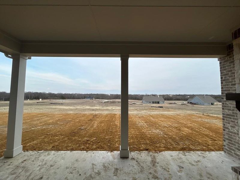 Exterior details and patio area of a home in Creekview Addition, Van Alstyne (Image 3).