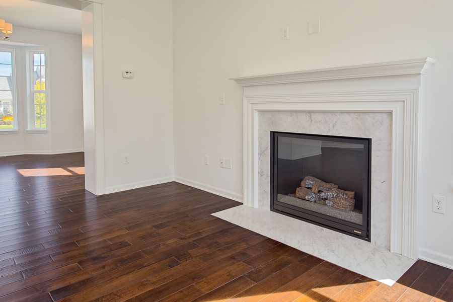 Representative unfurnished interior of a home built from the The Kettering by Norfolk Homes in Preserve at Magnolia Park, Jackson (Image 53).