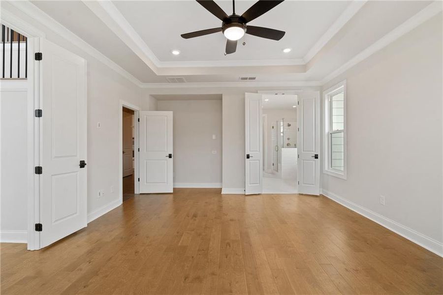 Spacious, unfurnished interior of a new home in Promenade at Sawnee Village, Cumming (Image 25).