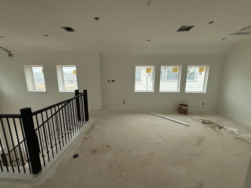 In-progress construction of a new home in Wood Leaf Reserve, Tomball, TX (Image 13). In-progress construction of a new home in Wood Leaf Reserve, Tomball, TX (Image 13).