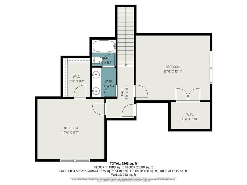 2D floor plan layout of this home in , Senoia, GA (Image 26).