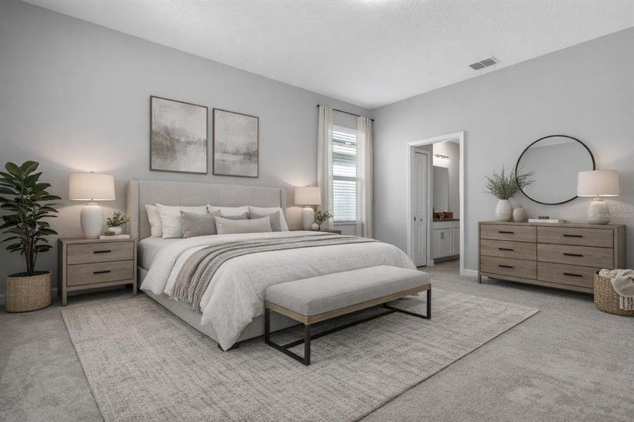 Furnished interior view inside a new home in , Davenport (Image 9).