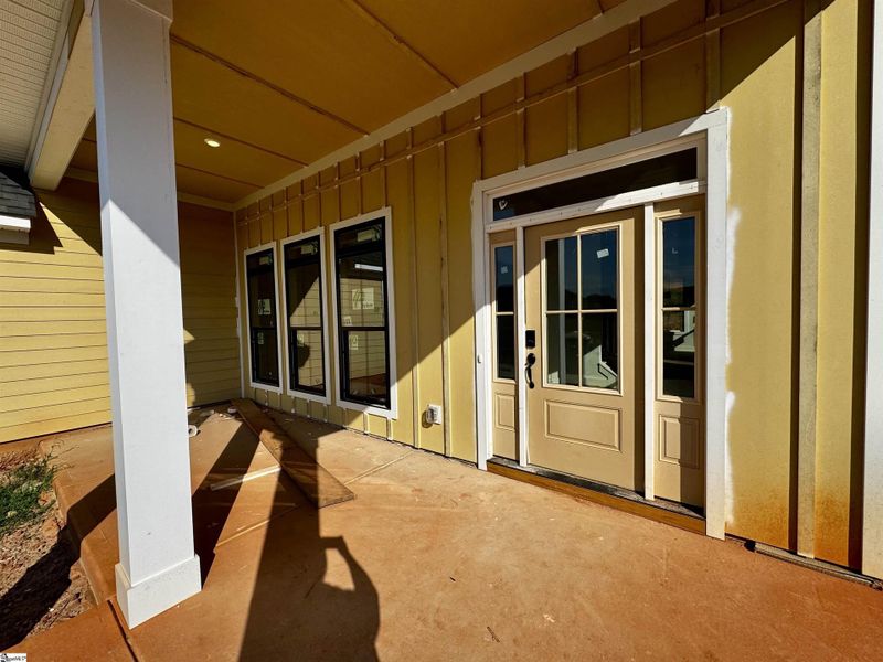 Picture is of actual home for sale and is still under construction.
