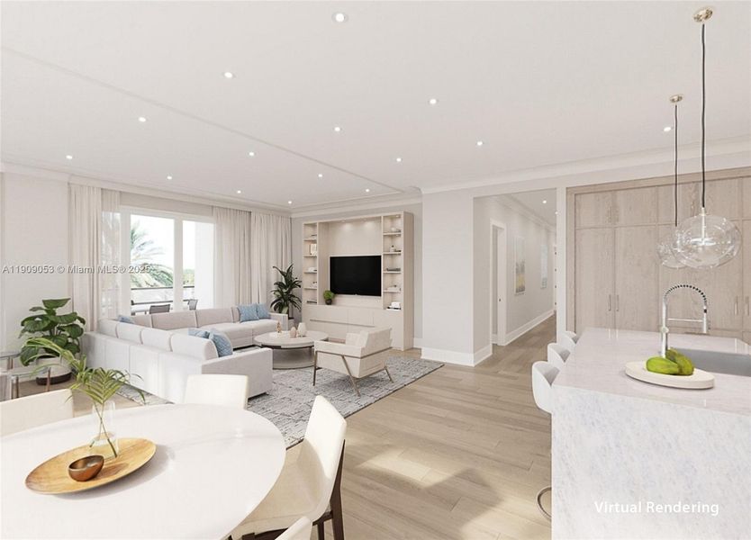 Furnished interior view inside a new home in , Juno Beach (Image 8).