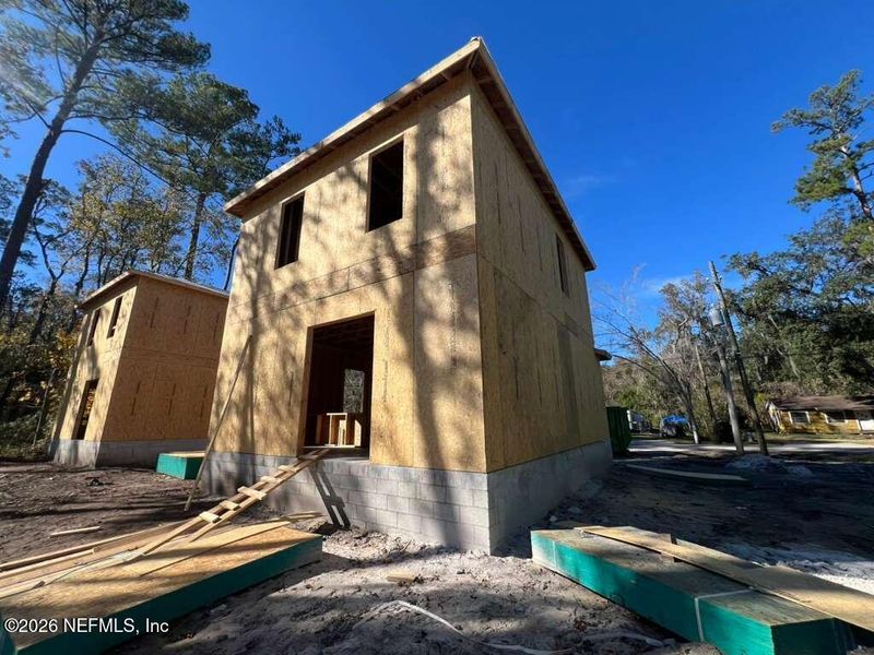 In-progress construction of a new home in , Jacksonville, FL (Image 8).