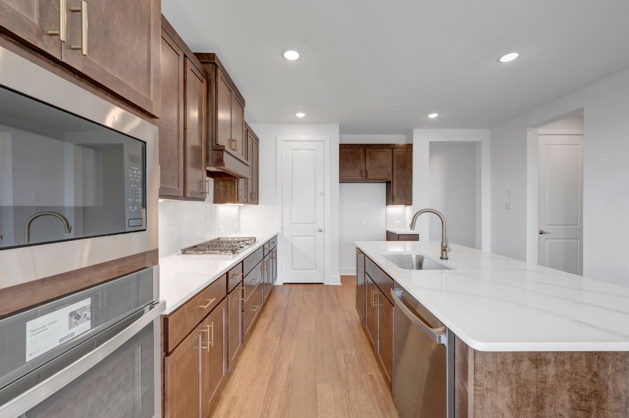 Furnished interior view inside a new home in Landmark, Denton (Image 7).