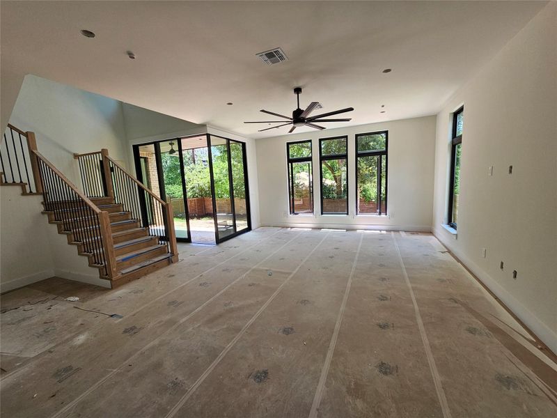 In-progress construction of a new home in The Grove, Austin, TX (Image 7). In-progress construction of a new home in The Grove, Austin, TX (Image 7).