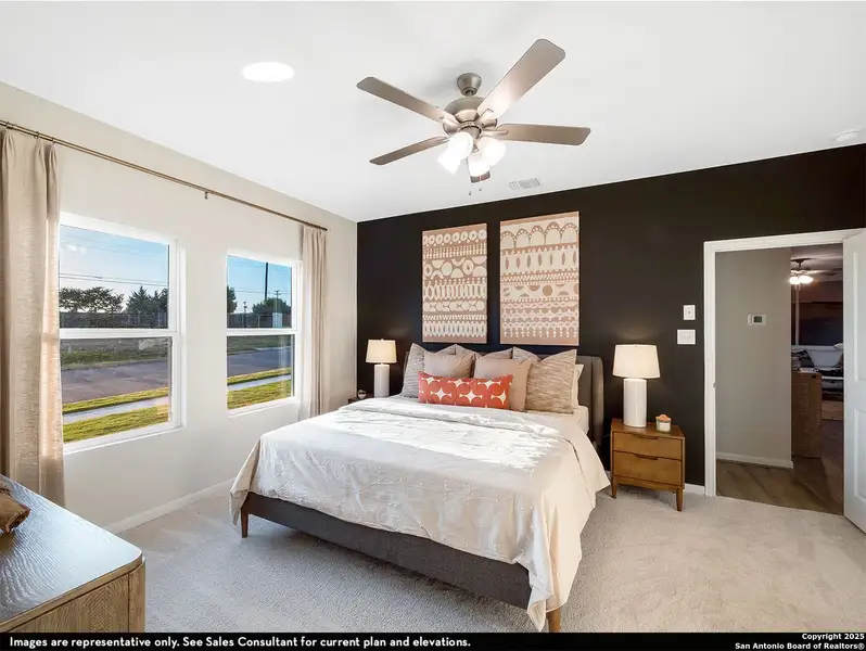 Furnished interior view inside a new home in Garden Grove, San Antonio (Image 4).