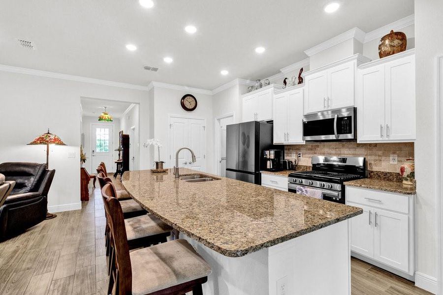 Furnished interior view inside a new home in , Vero Beach (Image 9).