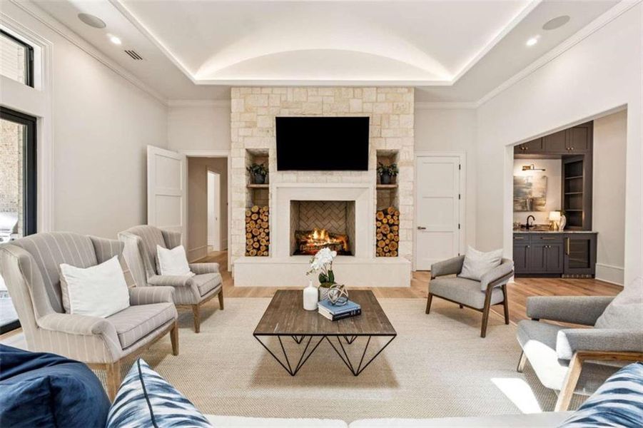 Furnished interior view inside a new home in , Cumming (Image 39). Furnished interior view inside a new home in , Cumming (Image 39).