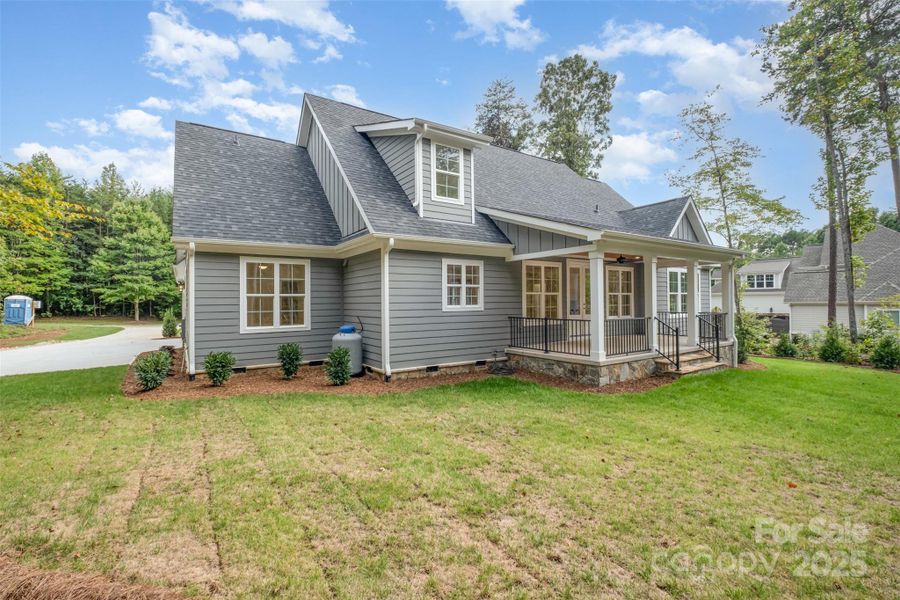 Front exterior of a new home in , Denver, NC, highlighting curb appeal (Image 22). Front exterior of a new home in , Denver, NC, highlighting curb appeal (Image 22).