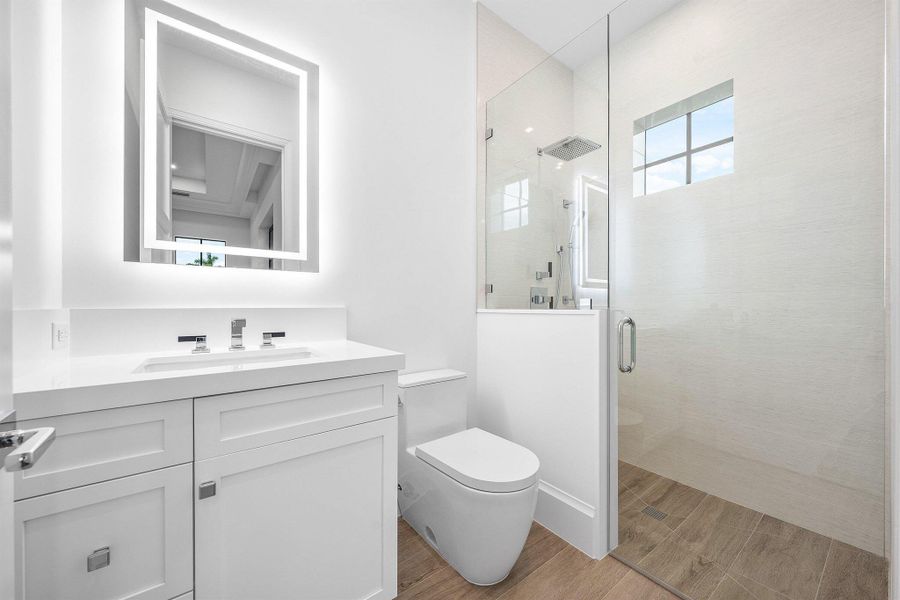 Furnished interior view inside a new home in , Boca Raton (Image 9).