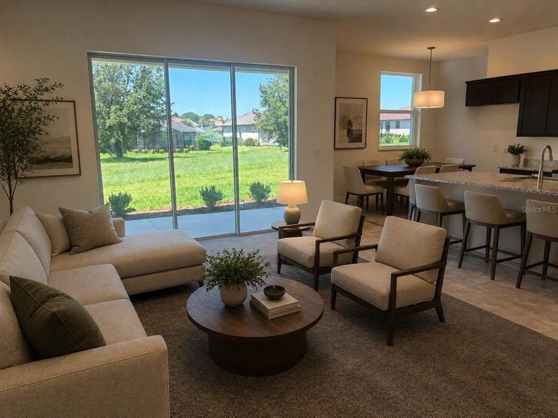 Furnished interior view inside a new home in , Lady Lake (Image 5).