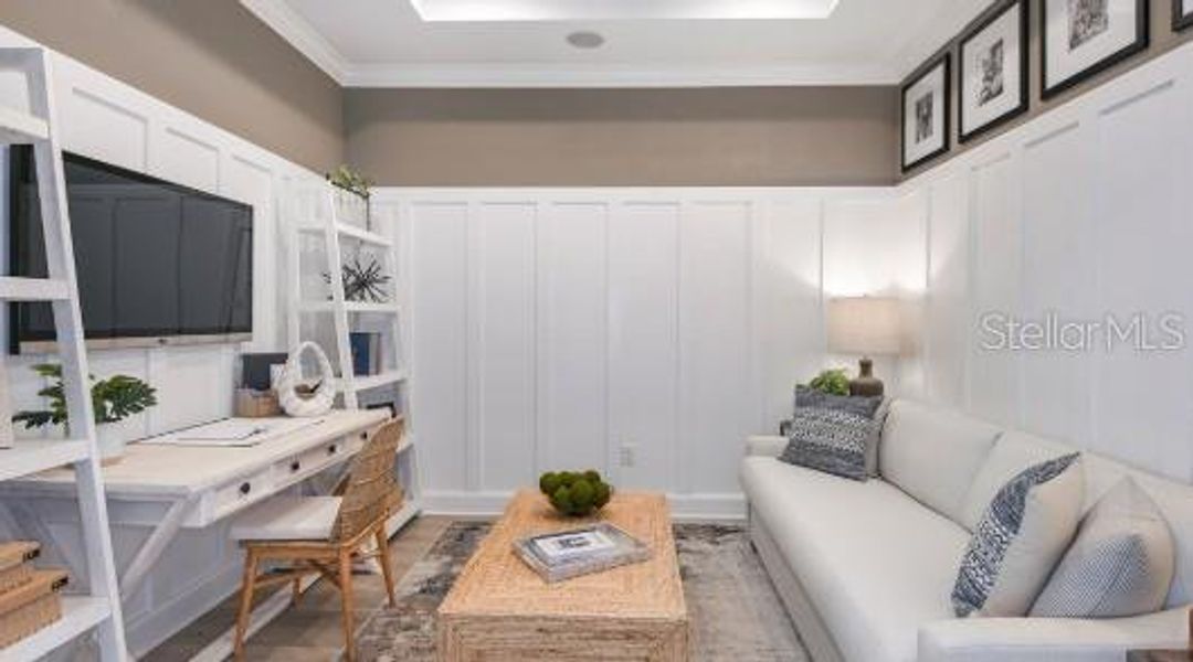 Furnished interior view inside a new home in Skye Ranch Community Group Page, Sarasota (Image 12).