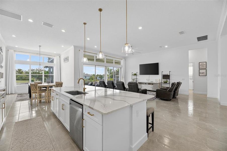 Furnished interior view inside a new home in , Apollo Beach (Image 10).