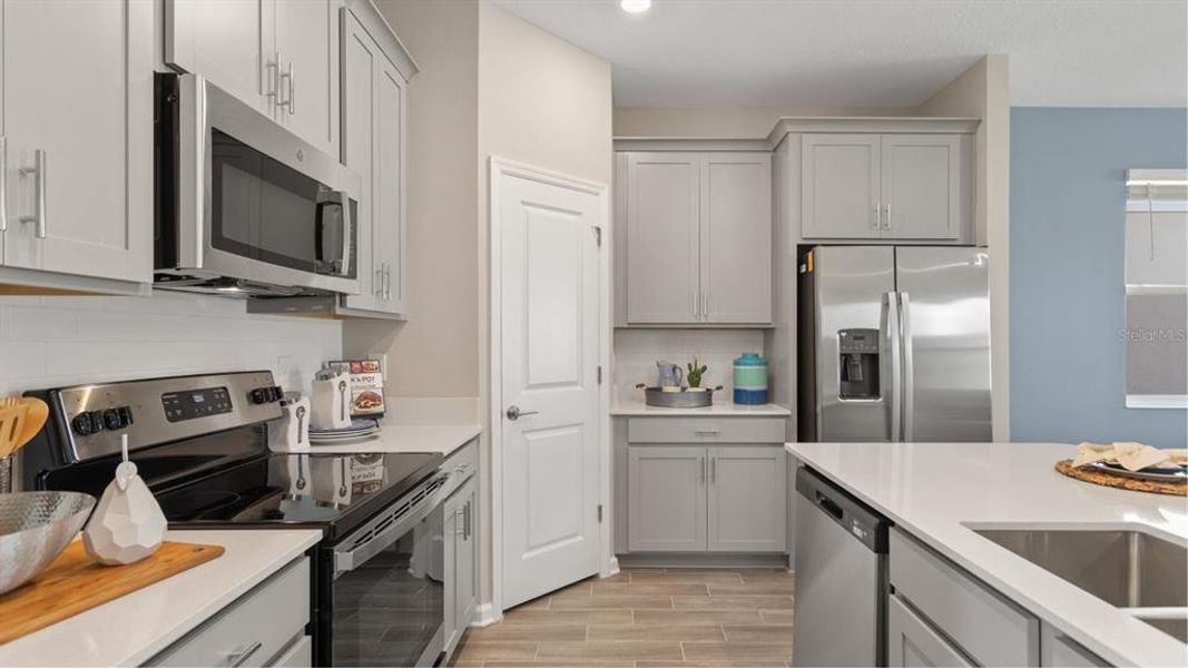 Furnished interior view inside a new home in , Clermont (Image 13).