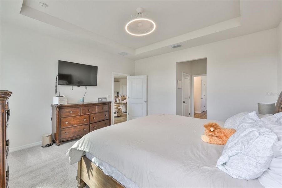 Furnished interior view inside a new home in Silverstone North, Palmetto (Image 13).