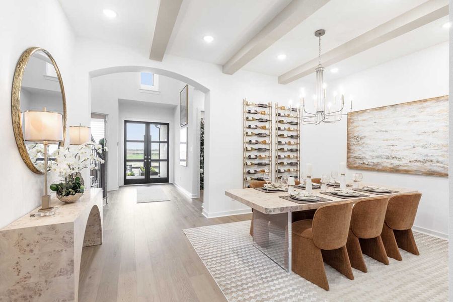 Representative Dining Room - some options shown Representative Dining Room - some options shown