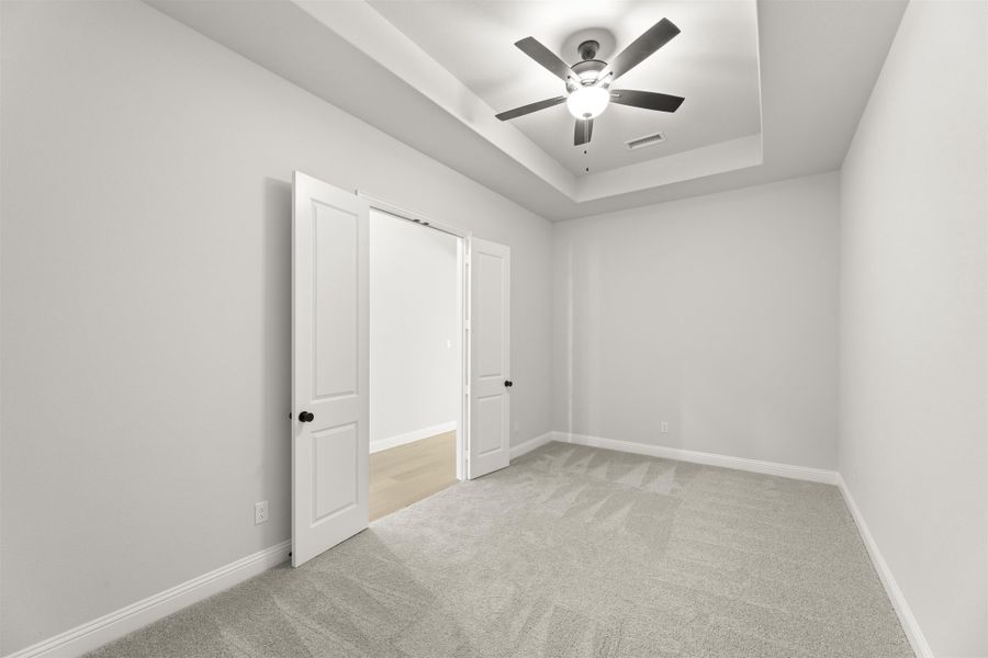 Representative unfurnished interior of a home built from the Wakefield by Windsor Homes in Nelson Lake Estates, Rockwall (Image 19).