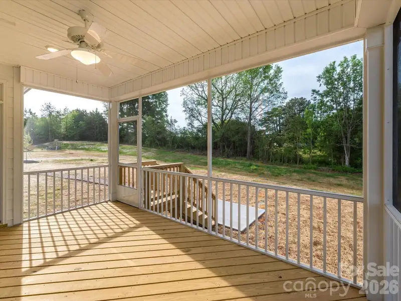 Rear Screened Porch
