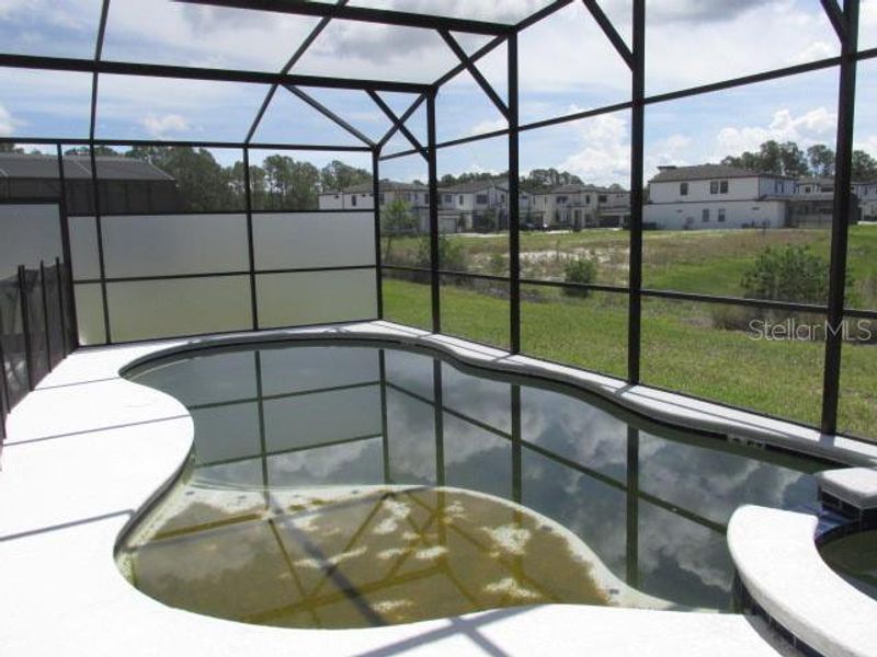 Exterior details and patio area of a home in , Davenport (Image 3). Exterior details and patio area of a home in , Davenport (Image 3).